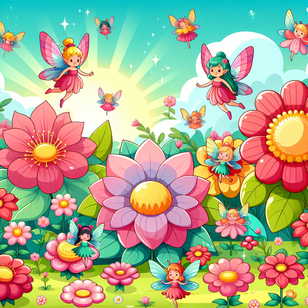 Fairy Blossom Garden Paint By Diamonds Kits
