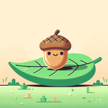 Adorable Acorn Paint By Diamonds Kits