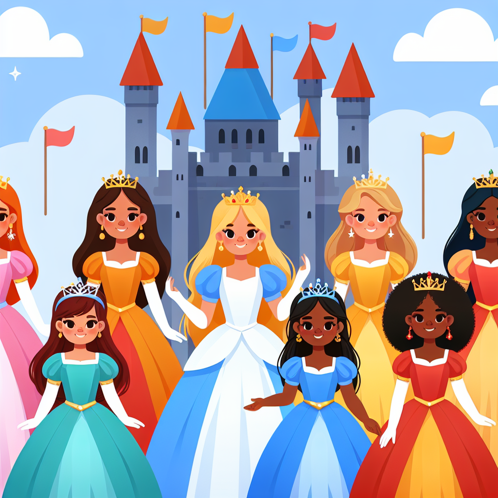 Fairy Tale Princess Dreamland Paint By Diamonds Kits