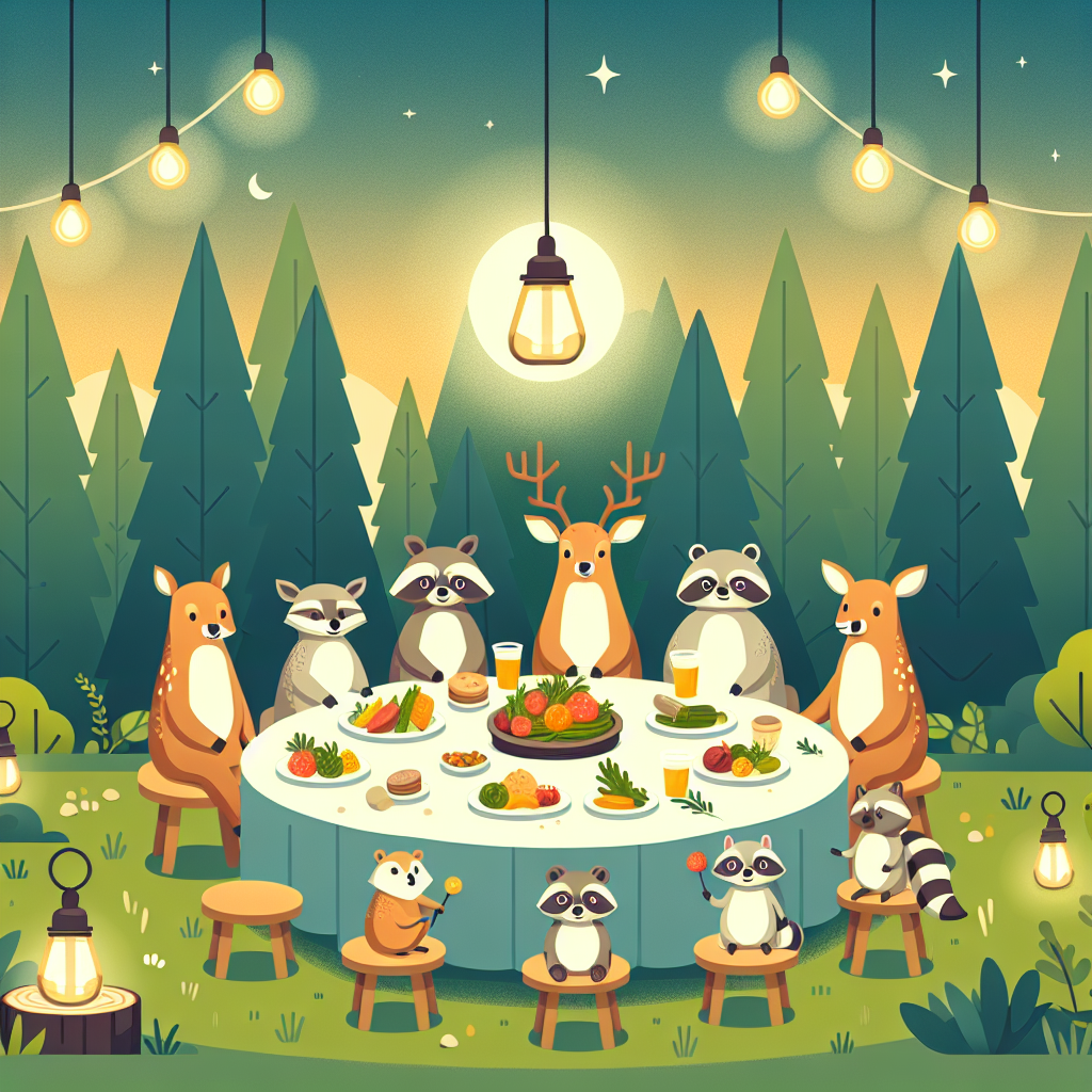 Friendly Forest Feast DIY Paint By Diamonds