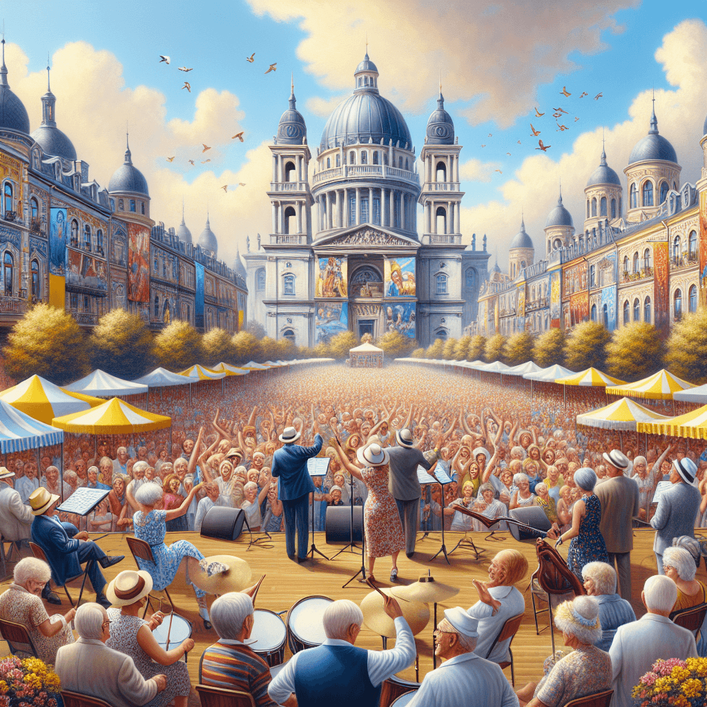 Quebec City Summer Festival - Quebec City Diamond Painting