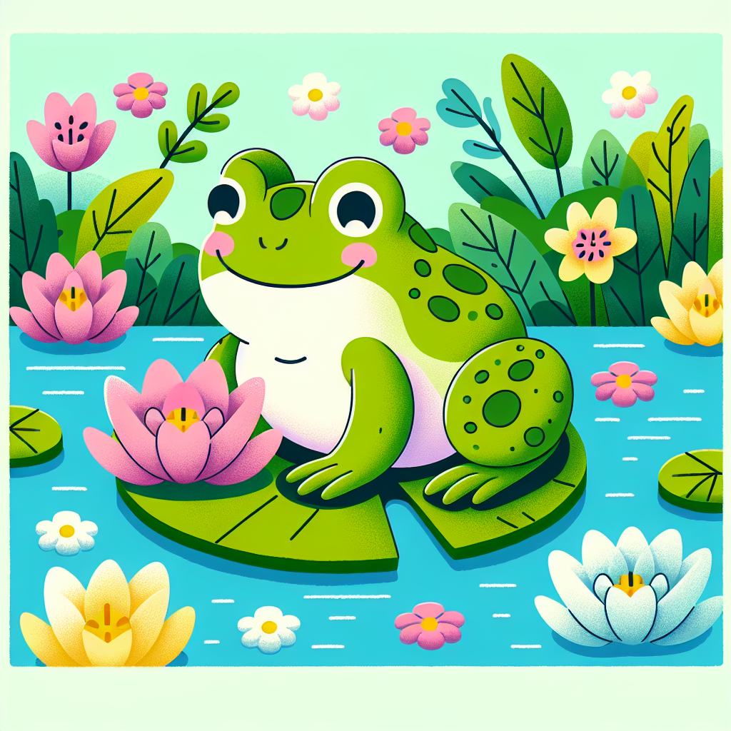 Happy Toad Paint By Diamonds