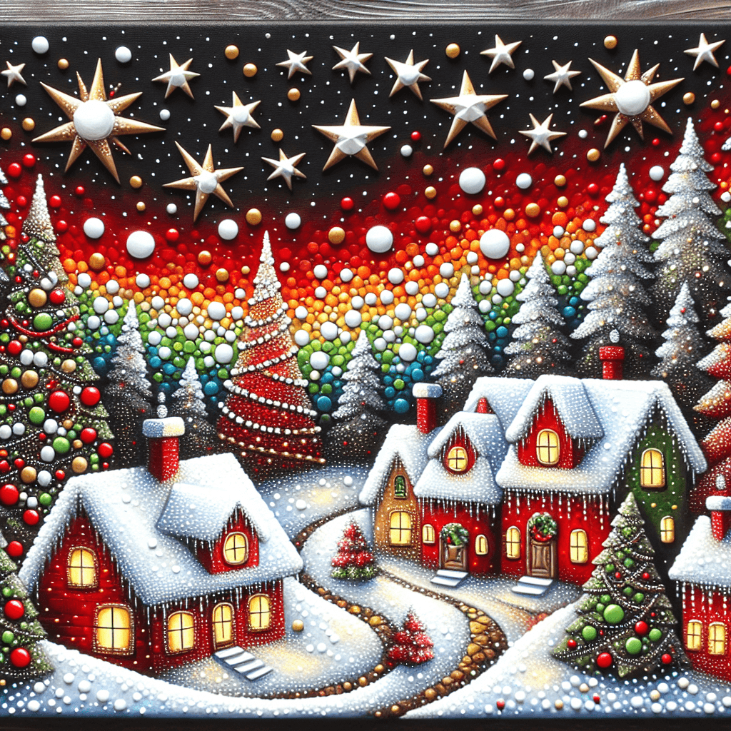 Christmas Enchantment Paint By Diamond