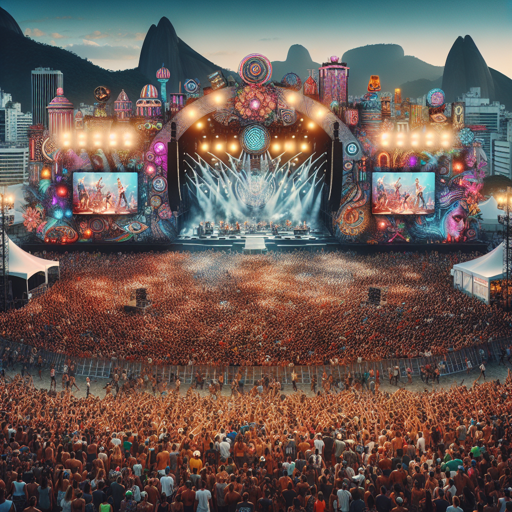 Rock In Rio - Rio De Janeiro, Brazil Painting Diamond Kit