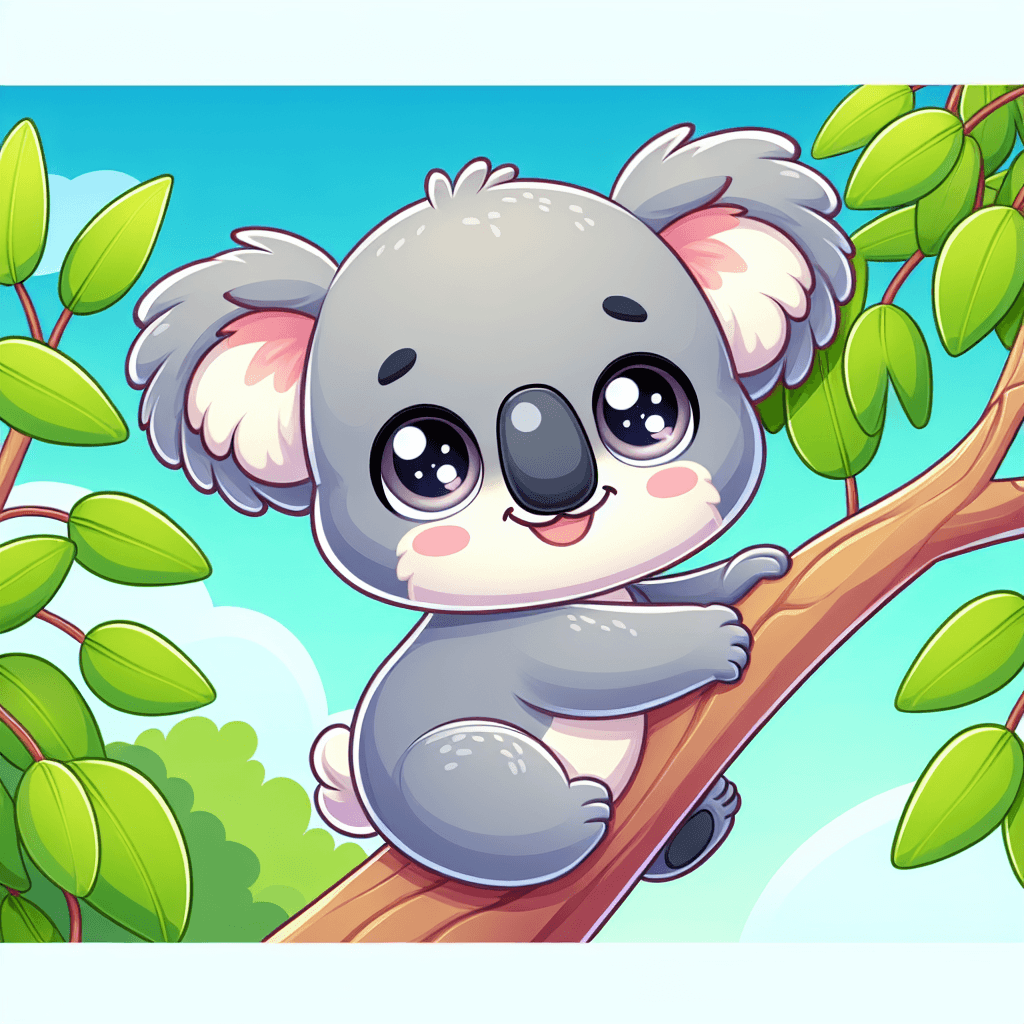 Cute Koala Adventure Paint By Diamonds Kits