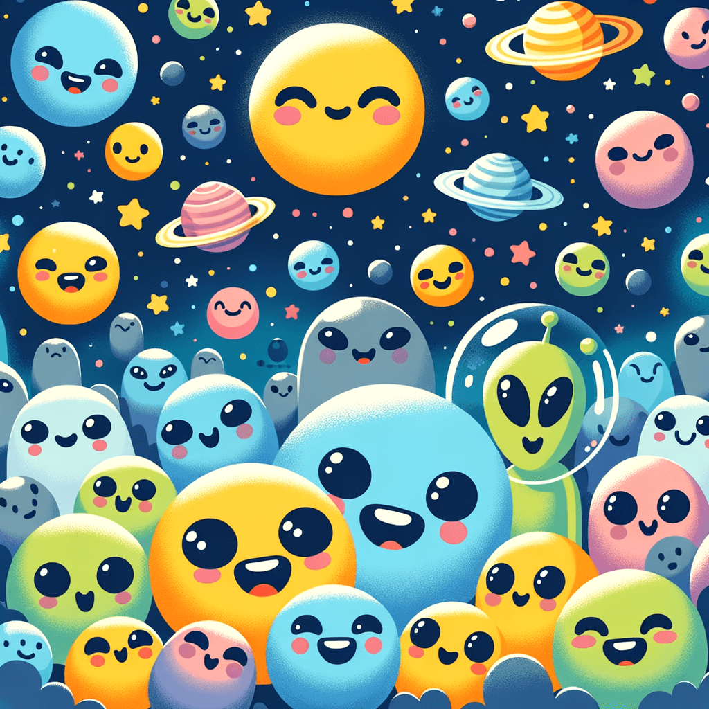 Space Alien Adventure Paint By Diamonds Kits