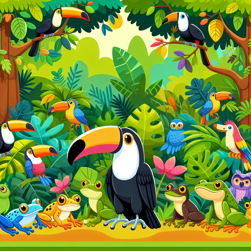Rainforest Animals Diamonded Painting Kits