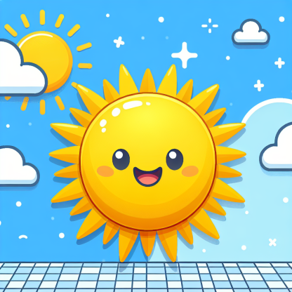 Sunny Day Sunshine Painting Diamond Kit