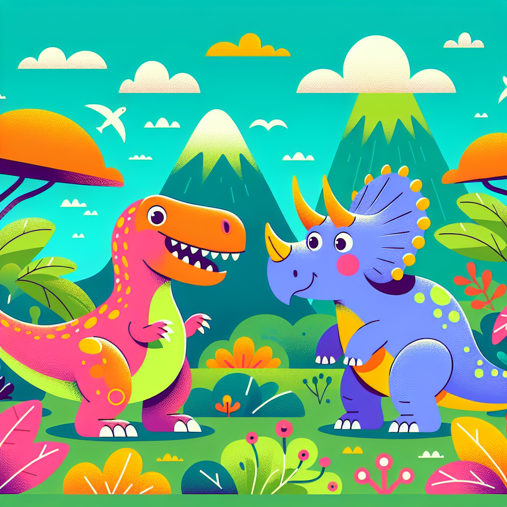 Joyful Dinosaurs Paint By Diamond