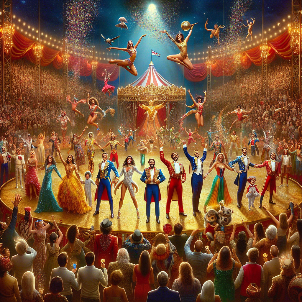 The International Circus Festival - Monaco Paint By Diamonds Kits