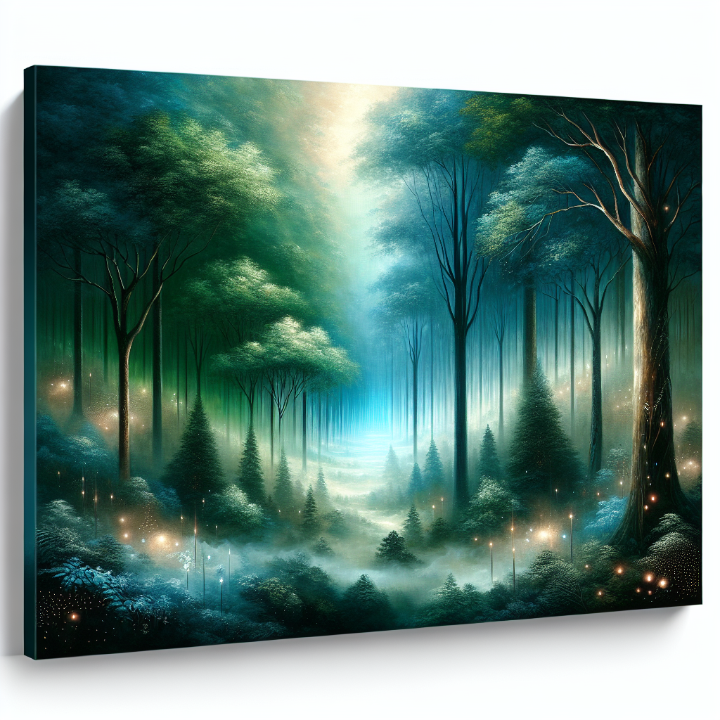 Mysterious Forest Enchantment Diamonded Painting Kits