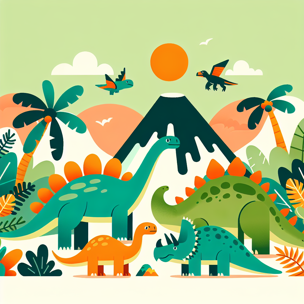 Dreamy Dinosaur World Paint By Diamonds