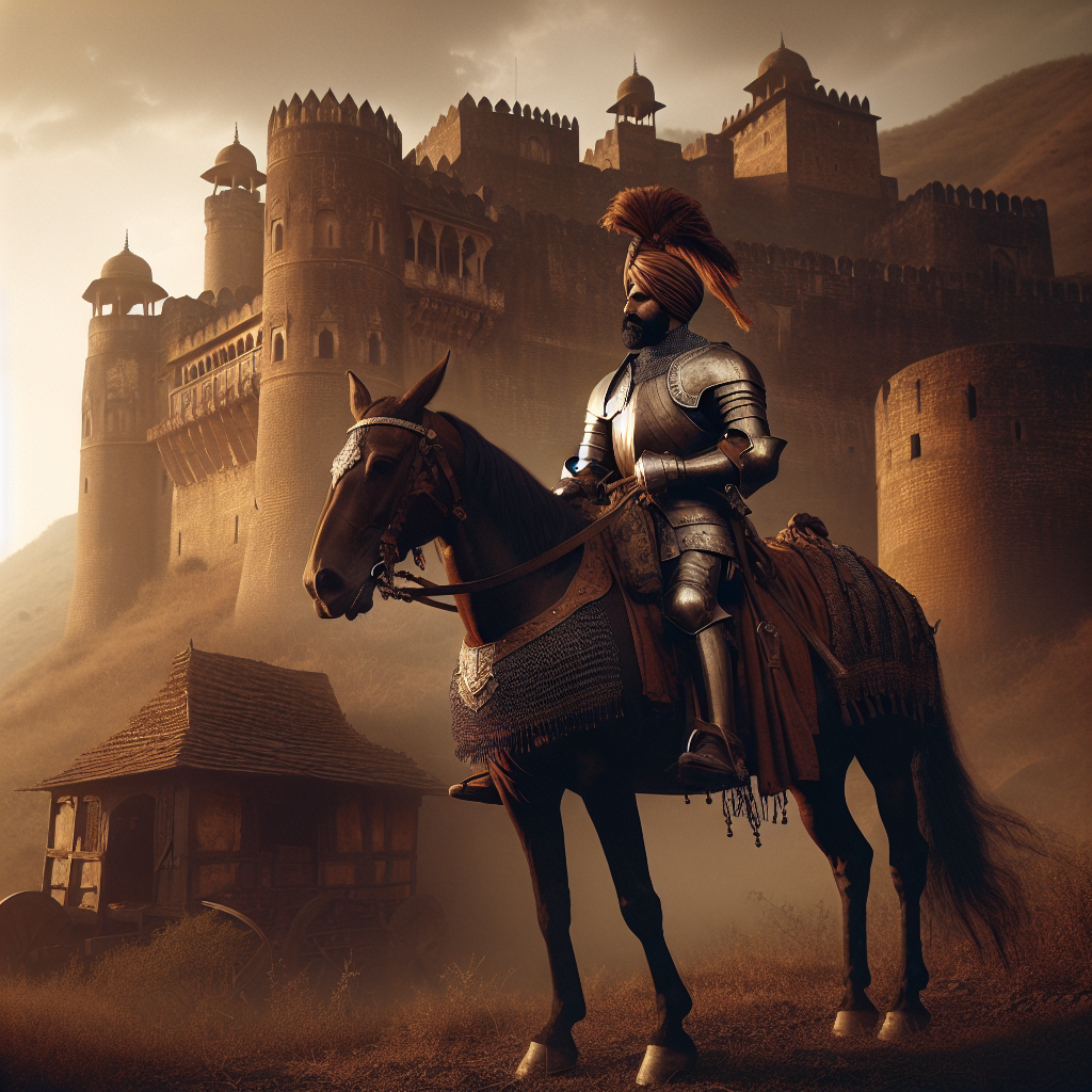 Medieval Knight's Valor Painting Diamond Kit