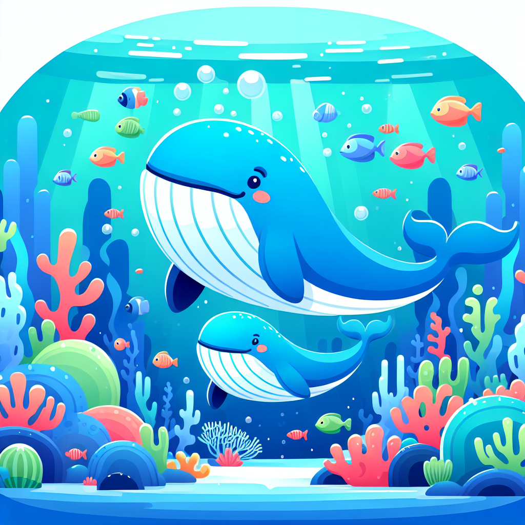 Wandering Whales Diamond Painting