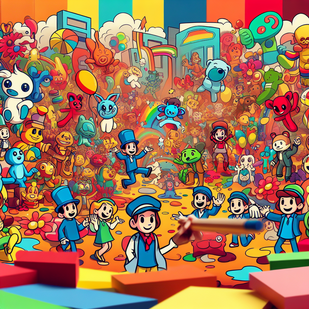 Cartoon Capers Diamonded Painting Kits