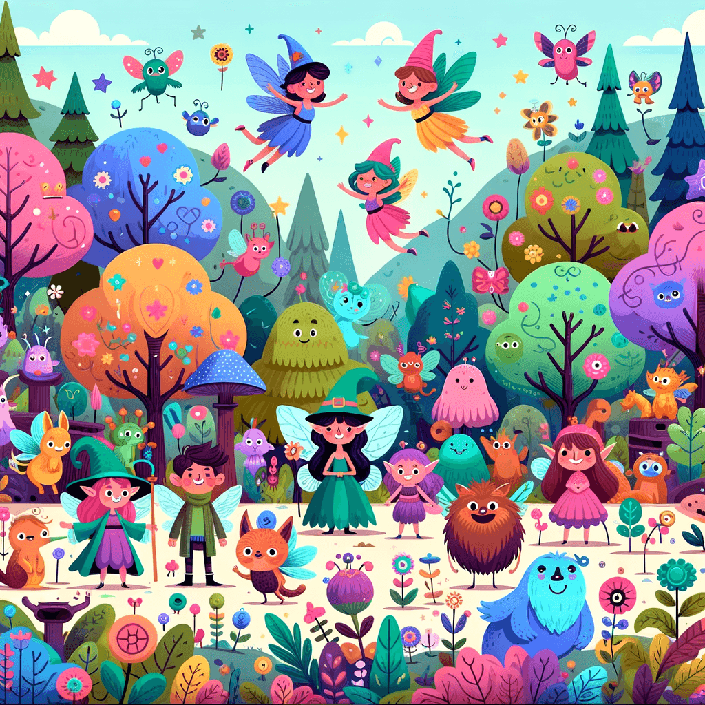 Charming Fairytale Forest Paint By Diamonds Kits