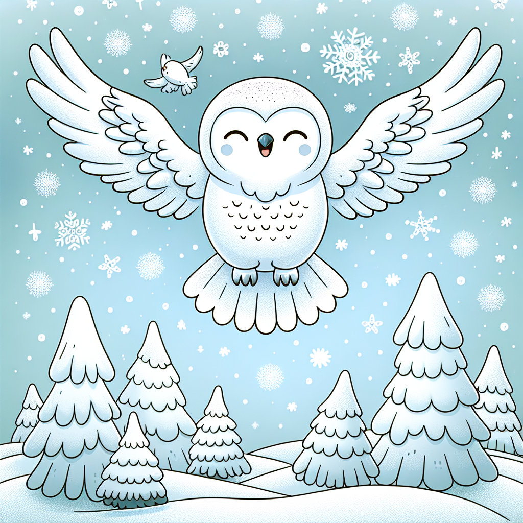 Snowy Owl Adventures Paint By Diamonds Kits