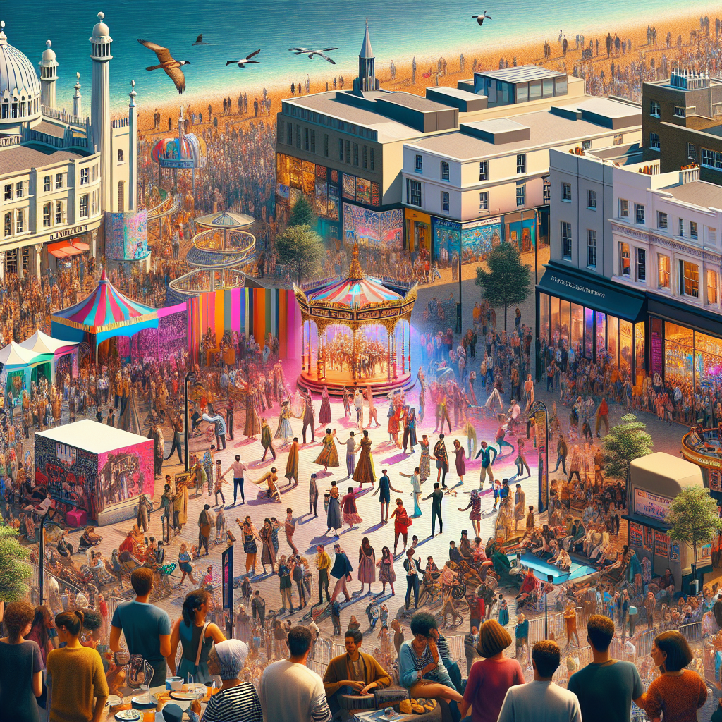 Brighton Festival - Brighton Paint By Color