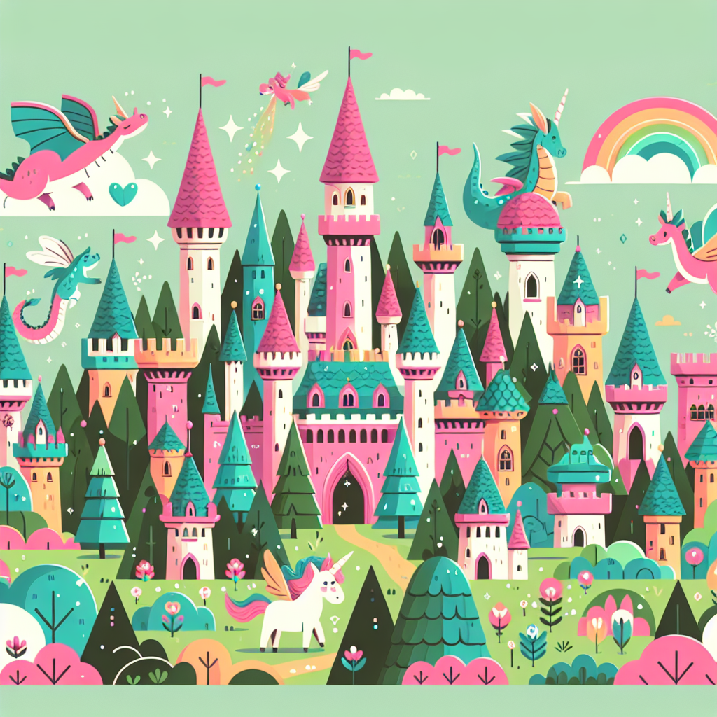 Fairytale Kingdom Magic Paint By Diamonds Kits