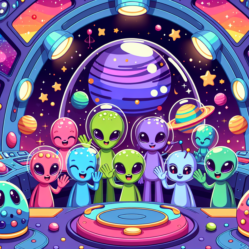 Galactic Gathering Paint By Color