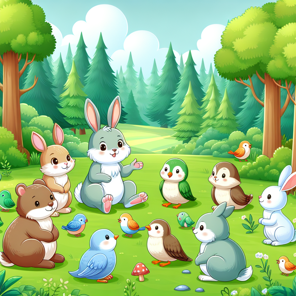 Forest Creatures' Gathering Paint By Diamond