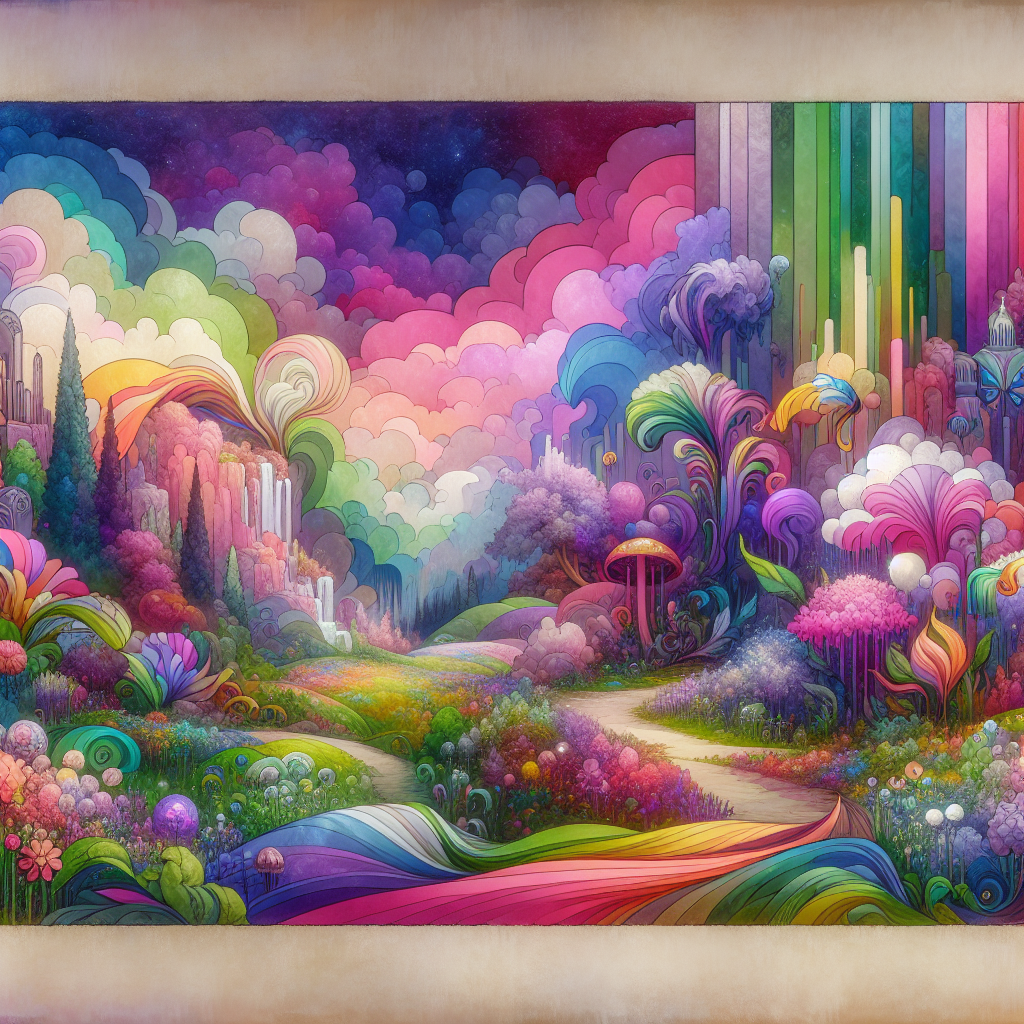 Fantasy Landscape Adventure DIY Paint By Diamonds