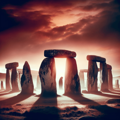 Ancient Stone Circle Paint By Diamonds