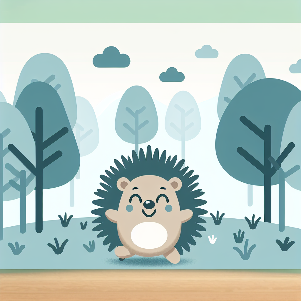 Happy Hedgehog Trail Diamonded Painting Kits