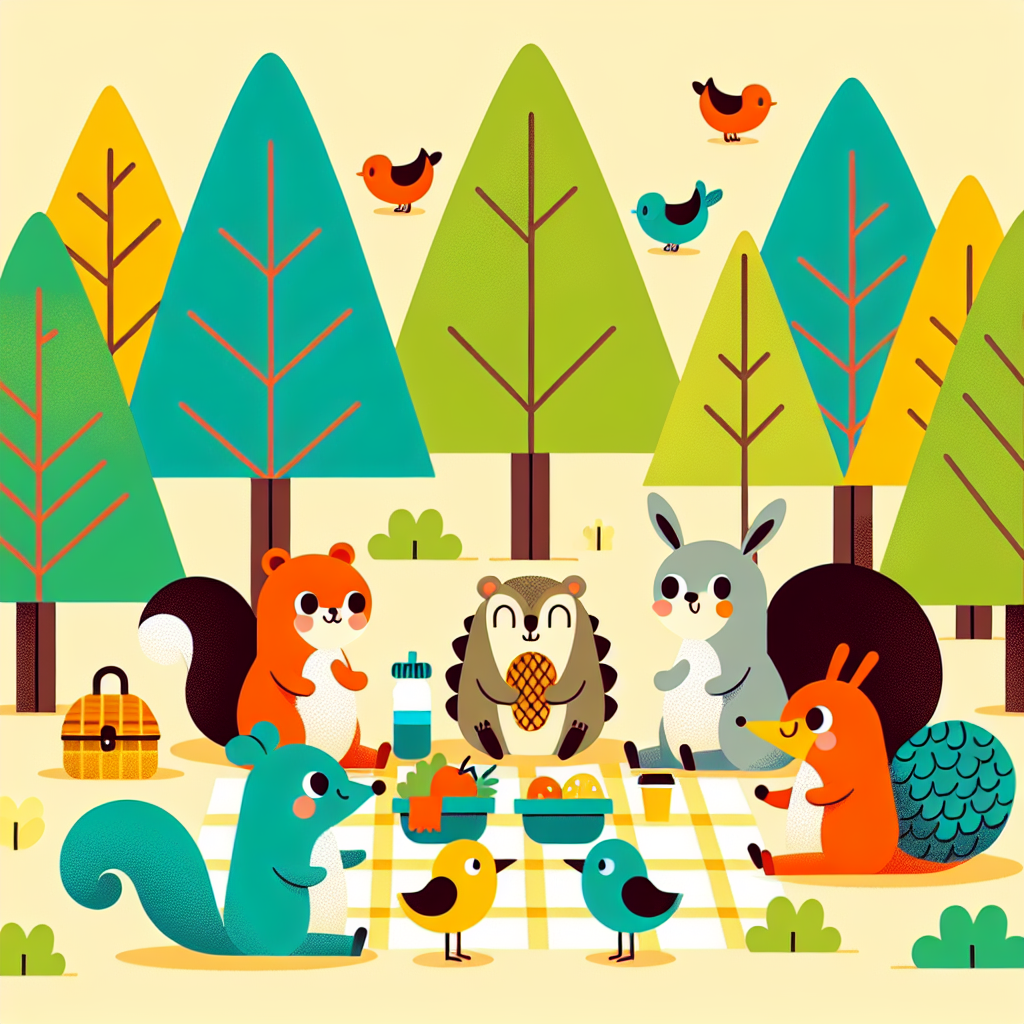 Festive Forest Friends Paint By Diamonds