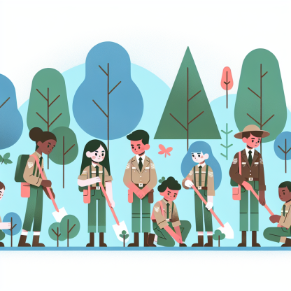 Forest Rangers Unite Paint By Color