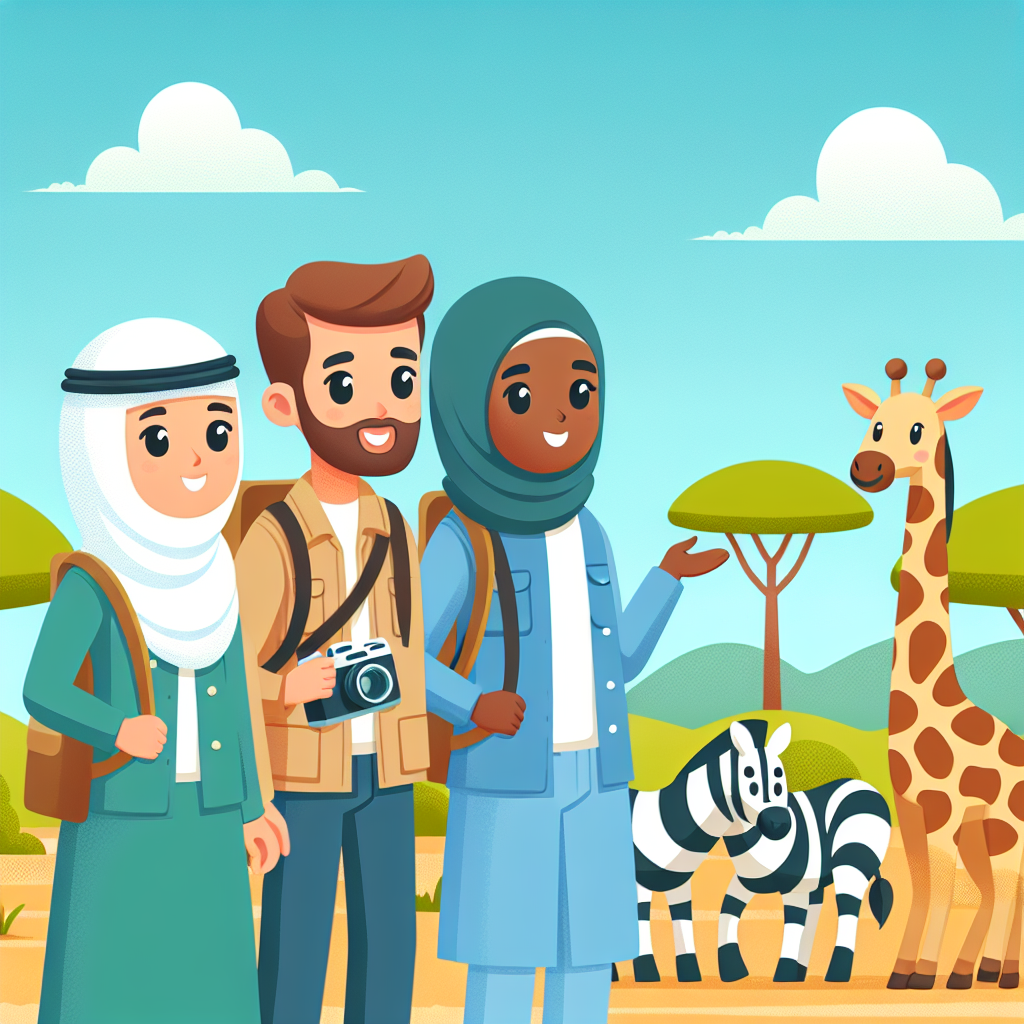 Wildlife Safari Tour Painting By Diamonds Kit