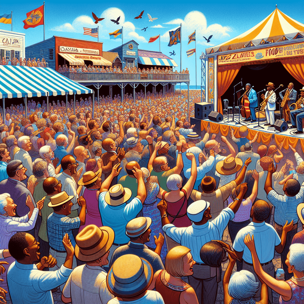 Jazz And Heritage Festival - New Orleans, USA Diamond Painting