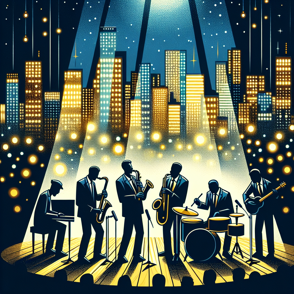 Jazz Night DIY Paint By Diamonds