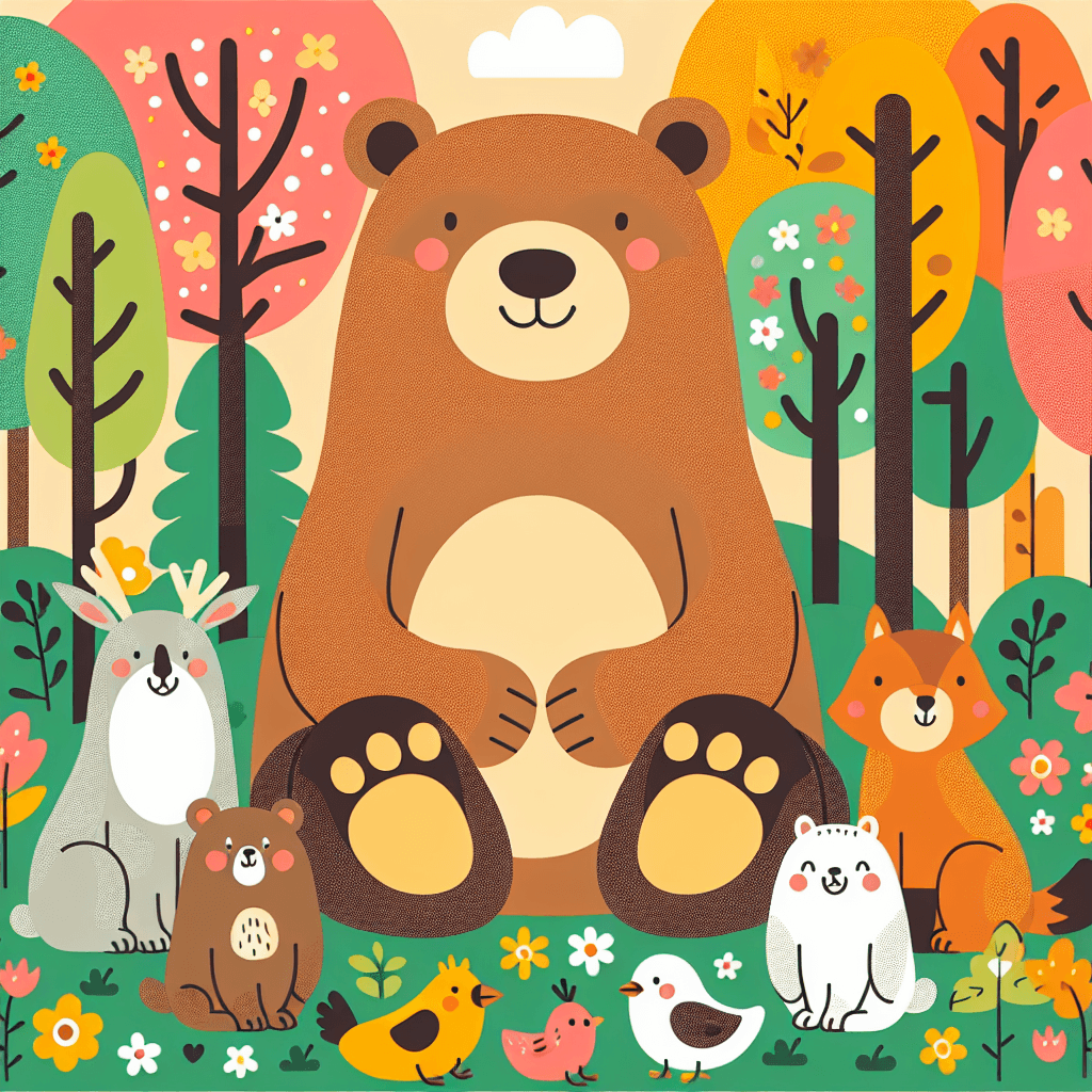 Cuddly Bear and Friends 5D DIY Paint By Diamond Kit – Original Paint By ...