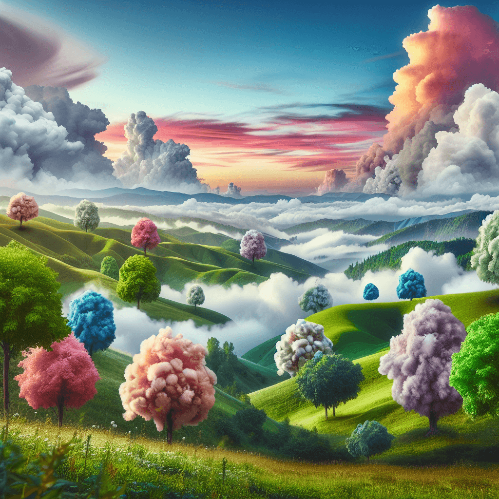 Ethereal Landscapes Painting Diamond Kit