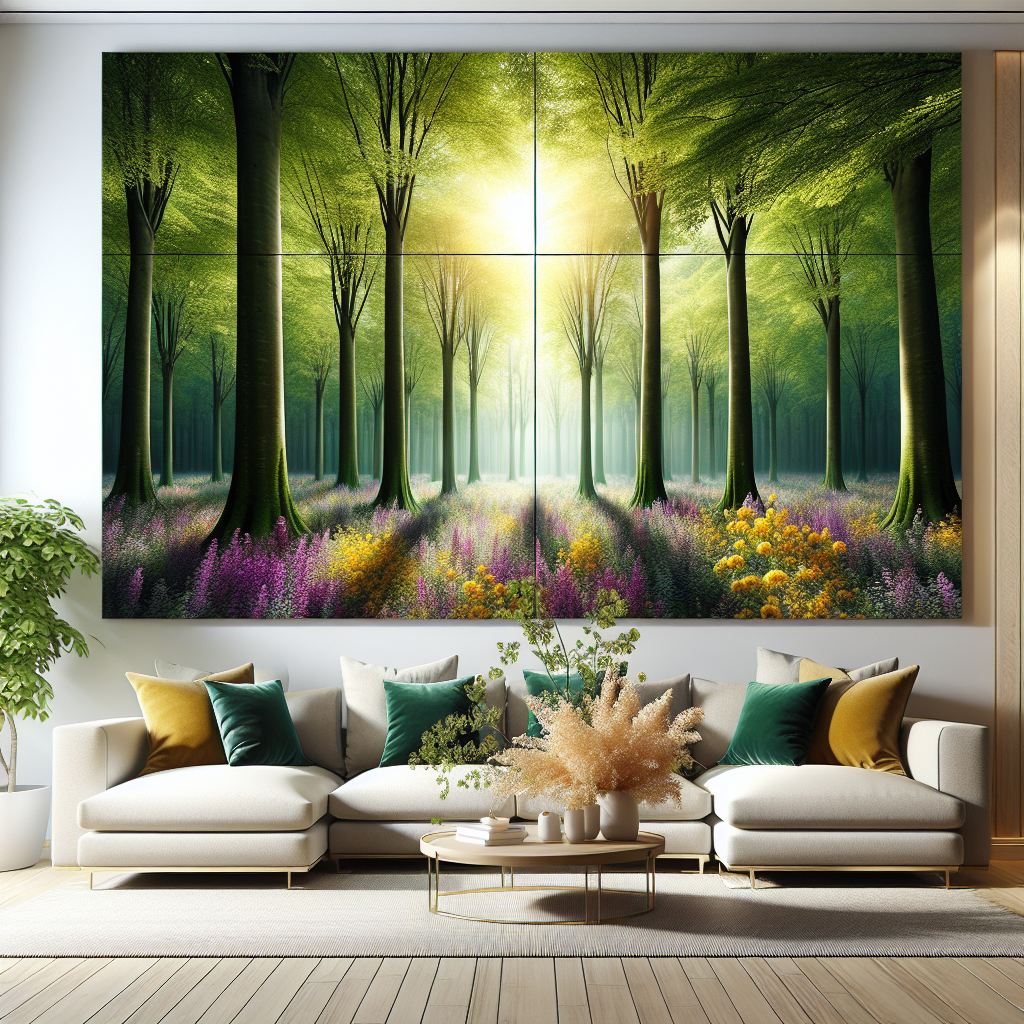 Harmonious Forest Paint By Diamond