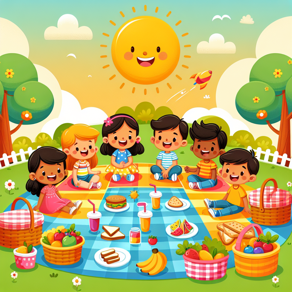 Happy Picnic Party Diamond Painting