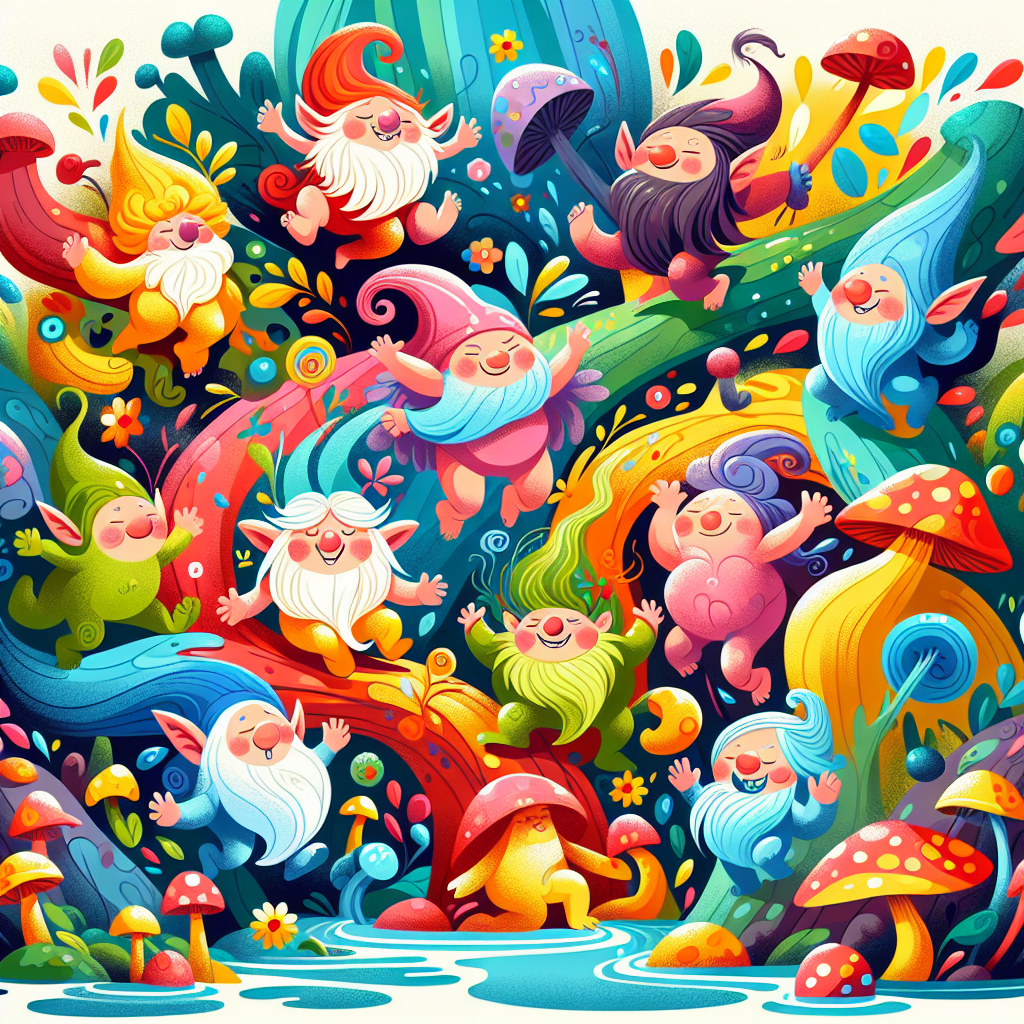 Funky Fairy Tale Creatures 5D DIY Paint By Diamond Kit – Original Paint ...