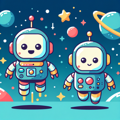 Cosmic Robot Adventure Paint By Diamonds