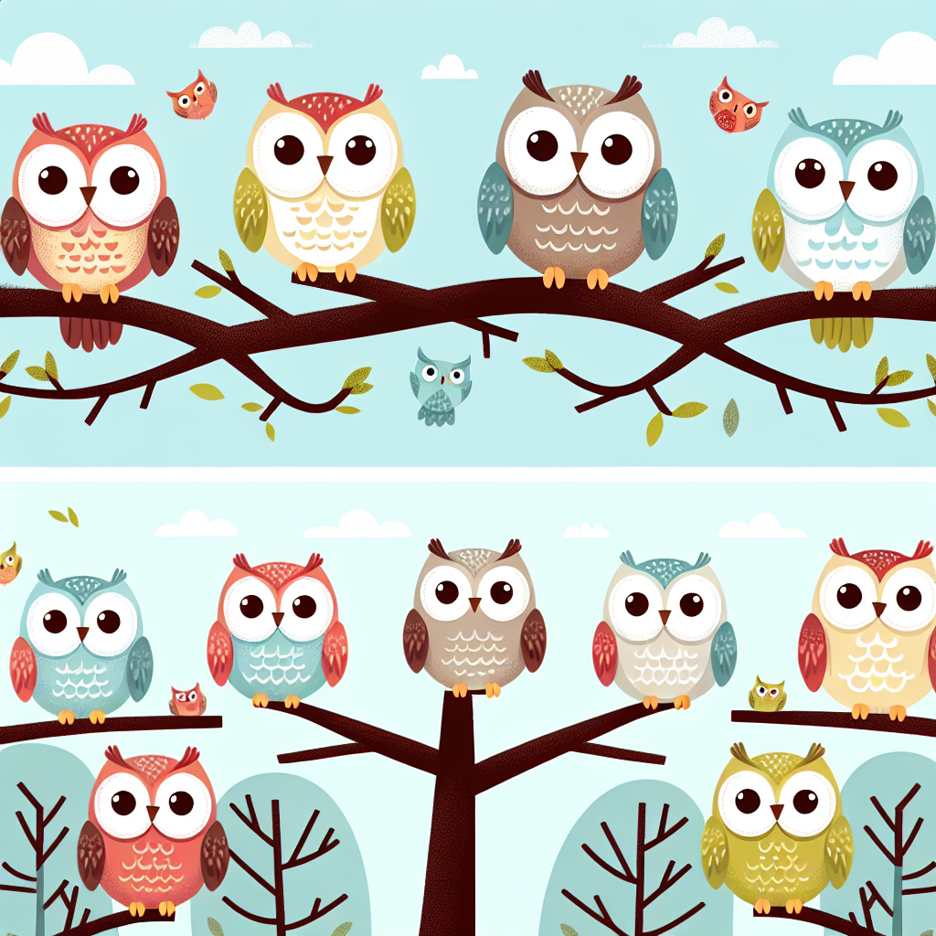 Artful Owls Diamonded Painting Kits