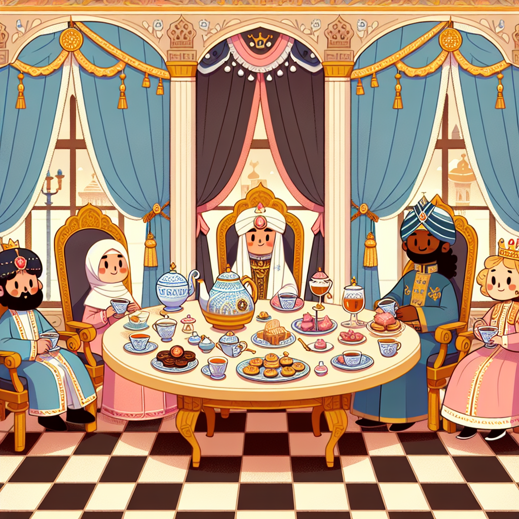Royal Tea Party Delight Paint By Diamond