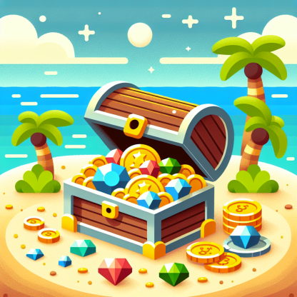 Magical Treasure Chest Paint By Diamonds Art