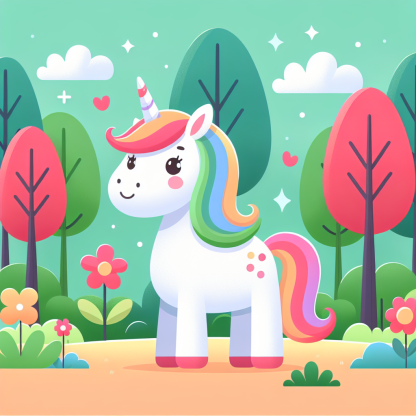 Enchanted Unicorn Forest Paint By Diamonds Art