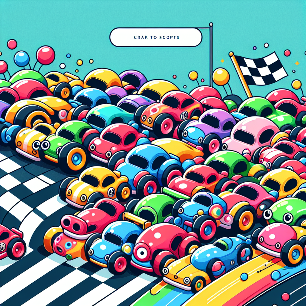 Racing Car Rumble Paint By Diamonds Kits