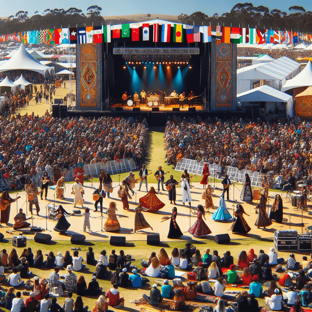 WOMAD Festival - Various Locations Painting By Diamonds Kit