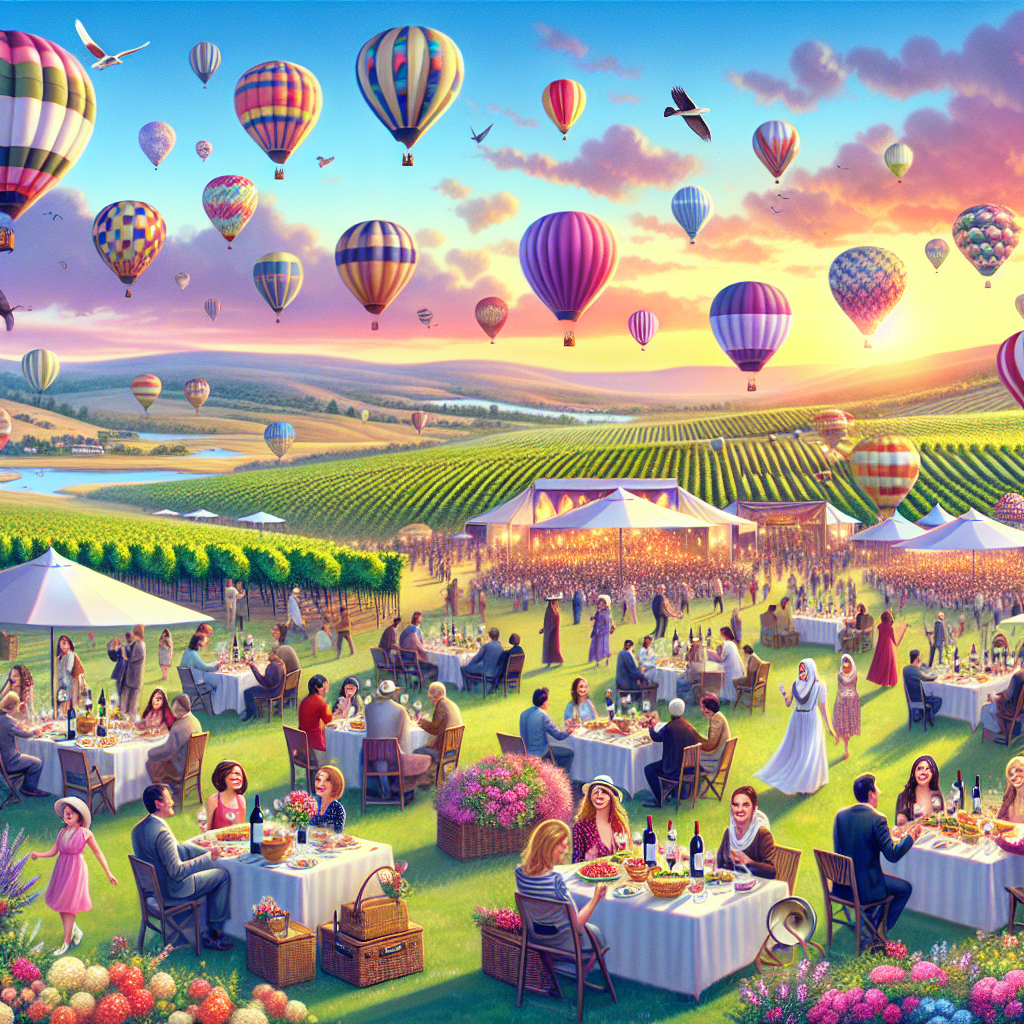 The Temecula Balloon And Wine Festival Paint By Diamonds Kits