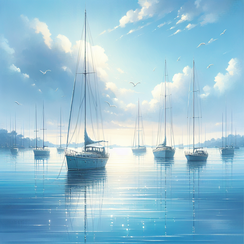 Sailing Serenity Diamonded Painting Kits