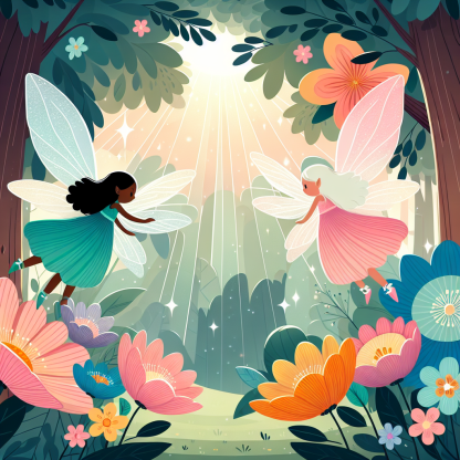 Mystical Fairy Enclave Painting Diamond Kit