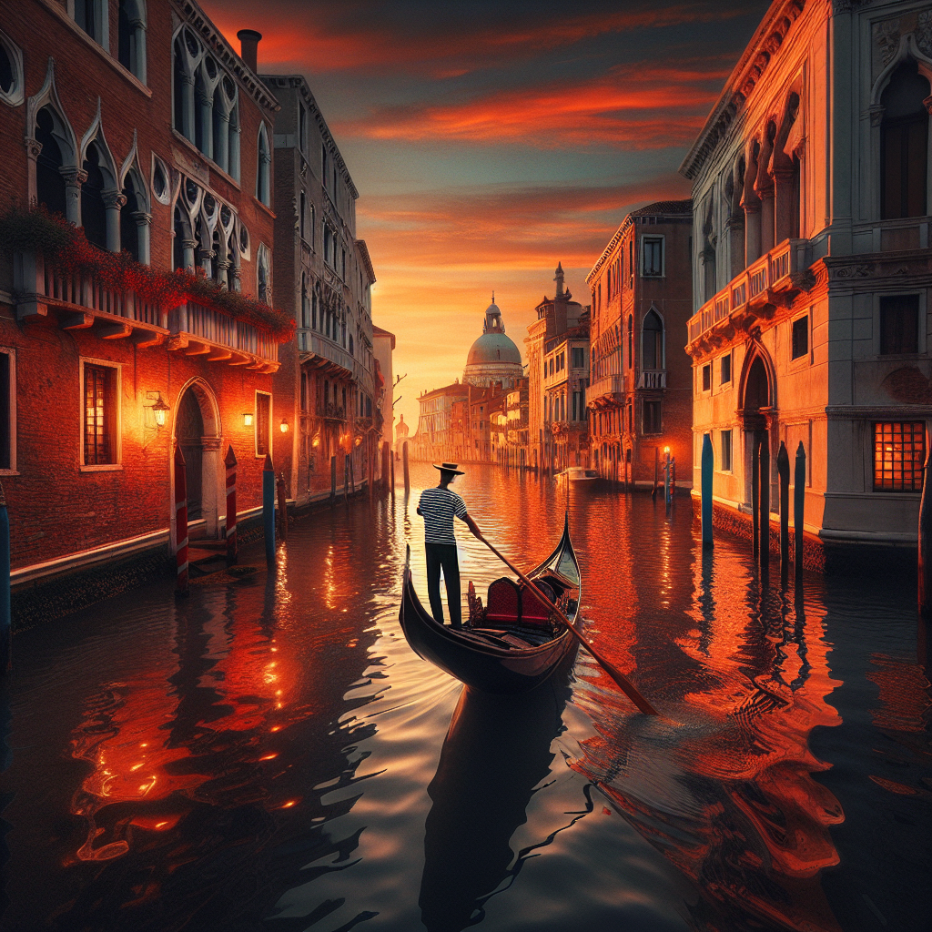 Gondolier's Serenade DIY Paint By Diamonds