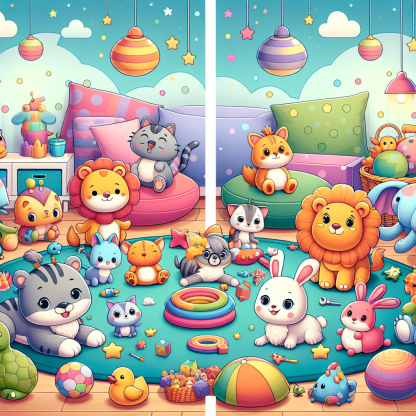 Cheery Animal Pals Paint By Diamond